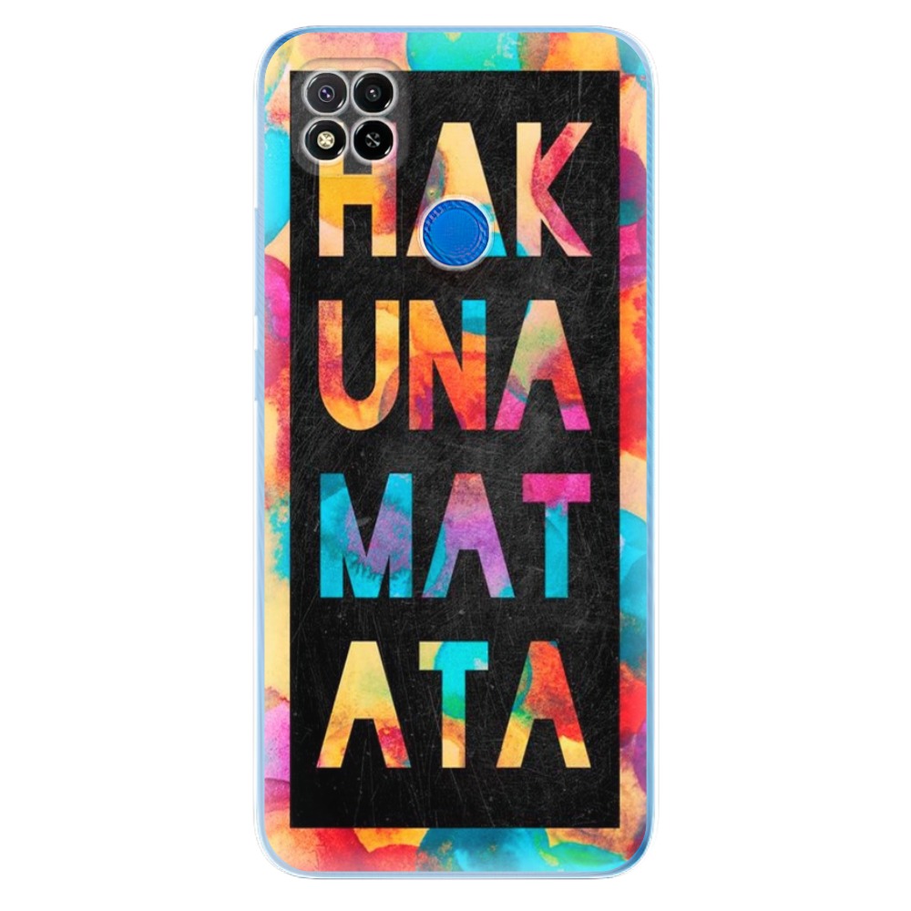 Odolné silikonové pouzdro iSaprio - Hakuna Matata 01 na mobil Xiaomi Redmi 9C (Odolný silikonový kryt, obal, pouzdro iSaprio - Hakuna Matata 01 na mobilní telefon Xiaomi Redmi 9C)