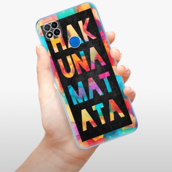 Silikonové pouzdro iSaprio - Xiaomi Redmi 9C - Hakuna Matata 01