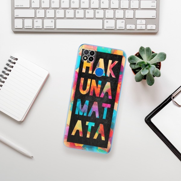 Silikonové pouzdro iSaprio - Xiaomi Redmi 9C - Hakuna Matata 01