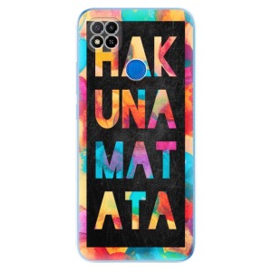 Silikonové pouzdro iSaprio - Xiaomi Redmi 9C - Hakuna Matata 01