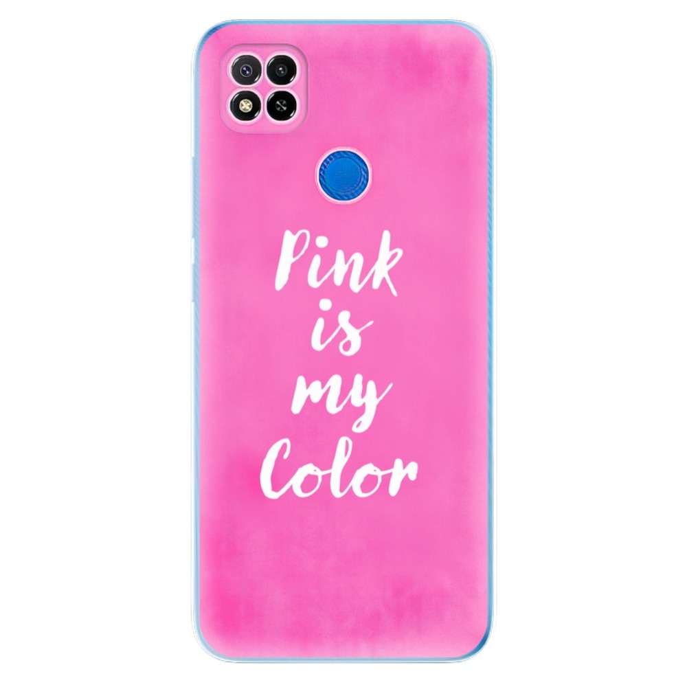 Odolné silikonové pouzdro iSaprio - Pink is my color na mobil Xiaomi Redmi 9C (Odolný silikonový kryt, obal, pouzdro iSaprio - Pink is my color na mobilní telefon Xiaomi Redmi 9C)