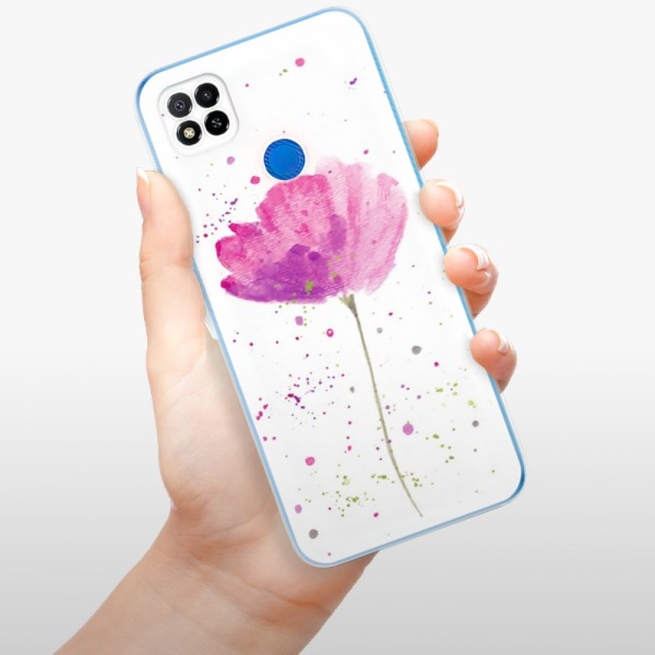 Silikonové pouzdro iSaprio - Xiaomi Redmi 9C - Poppies
