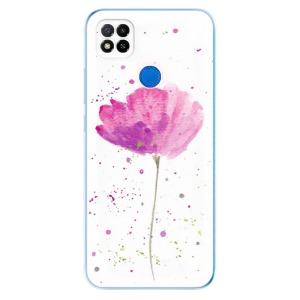 Silikonové pouzdro iSaprio - Xiaomi Redmi 9C - Poppies