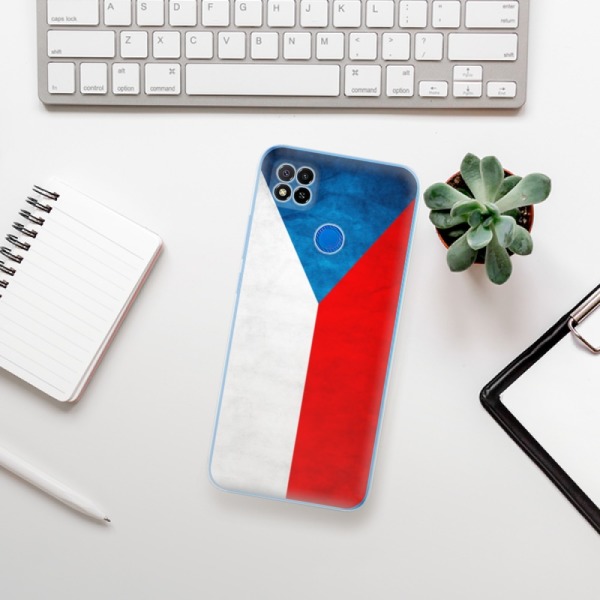 Silikonové pouzdro iSaprio - Xiaomi Redmi 9C - Czech Flag