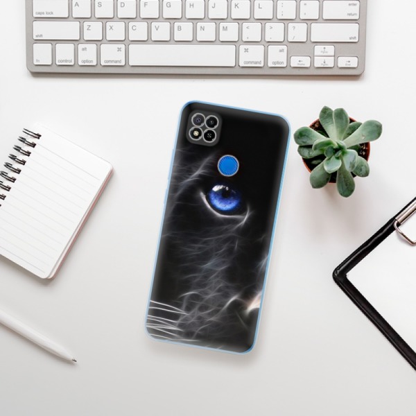 Silikonové pouzdro iSaprio - Xiaomi Redmi 9C - Black Puma