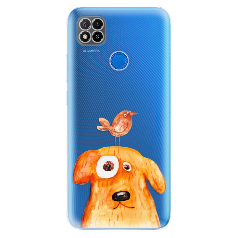 Odolné silikonové pouzdro iSaprio - Dog And Bird - Xiaomi Redmi 9C