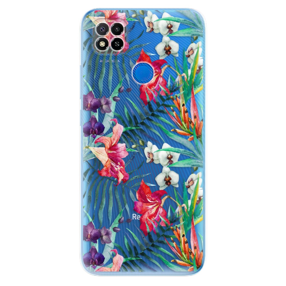 Odolné silikonové pouzdro iSaprio - Flower Pattern 03 - Xiaomi Redmi 9C