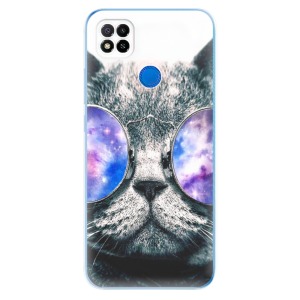 Silikonové pouzdro iSaprio - Xiaomi Redmi 9C - Galaxy Cat
