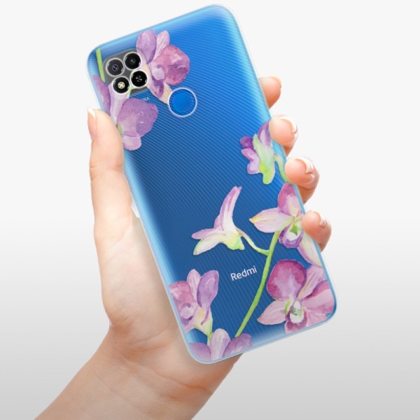 Silikonové pouzdro iSaprio - Xiaomi Redmi 9C - Purple Orchid