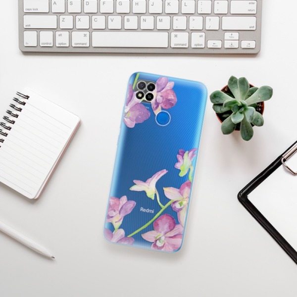 Silikonové pouzdro iSaprio - Xiaomi Redmi 9C - Purple Orchid