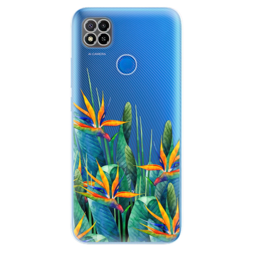 Odolné silikonové pouzdro iSaprio - Exotic Flowers - Xiaomi Redmi 9C