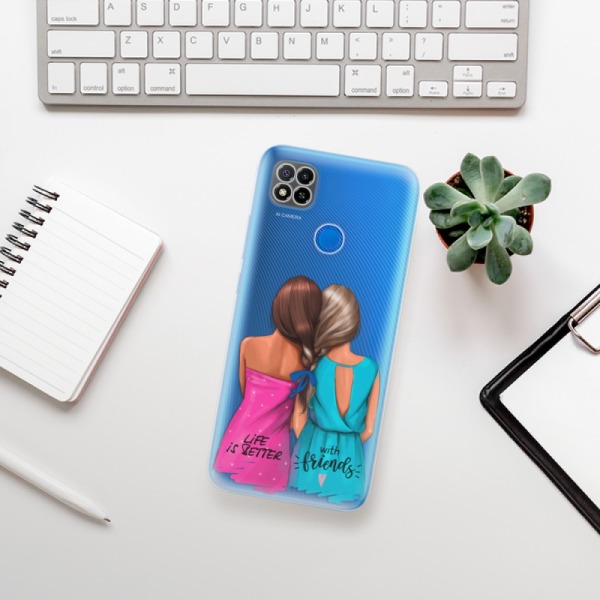 Silikonové pouzdro iSaprio - Xiaomi Redmi 9C - Best Friends