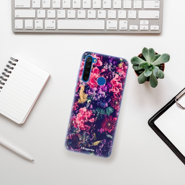 Silikonové pouzdro iSaprio - Xiaomi Redmi Note 8T - Flowers 10