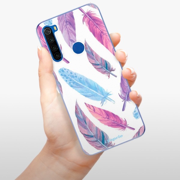 Silikonové pouzdro iSaprio - Xiaomi Redmi Note 8T - Feather Pattern 10