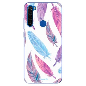 Silikonové pouzdro iSaprio - Xiaomi Redmi Note 8T - Feather Pattern 10