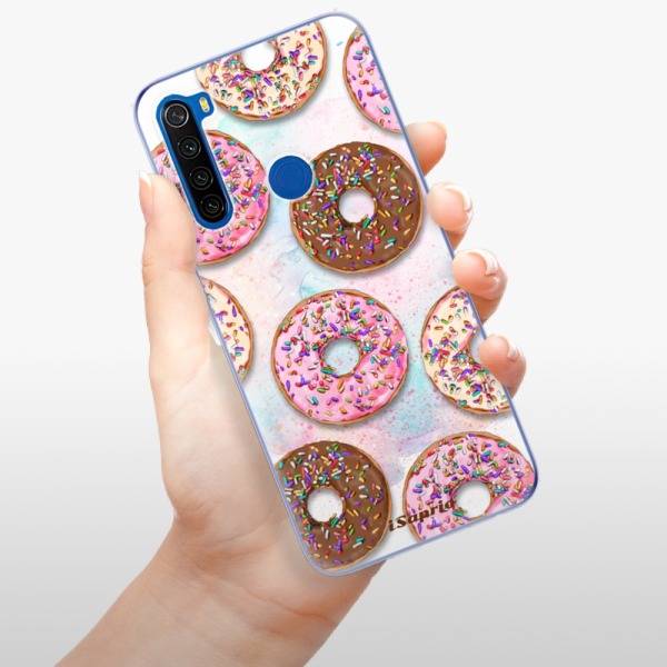 Silikonové pouzdro iSaprio - Xiaomi Redmi Note 8T - Donuts 11
