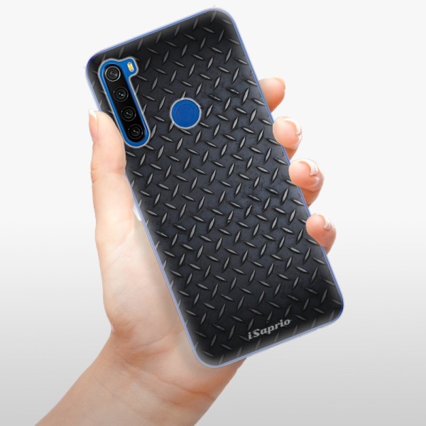 Silikonové pouzdro iSaprio - Xiaomi Redmi Note 8T - Metal 01