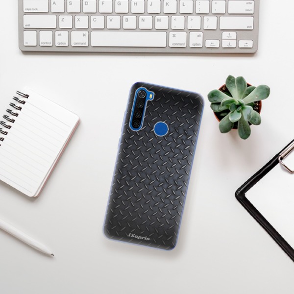 Silikonové pouzdro iSaprio - Xiaomi Redmi Note 8T - Metal 01