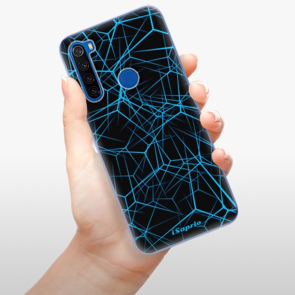 Silikonové pouzdro iSaprio - Xiaomi Redmi Note 8T - Abstract Outlines 12