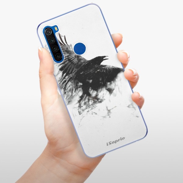 Silikonové pouzdro iSaprio - Xiaomi Redmi Note 8T - Dark Bird 01