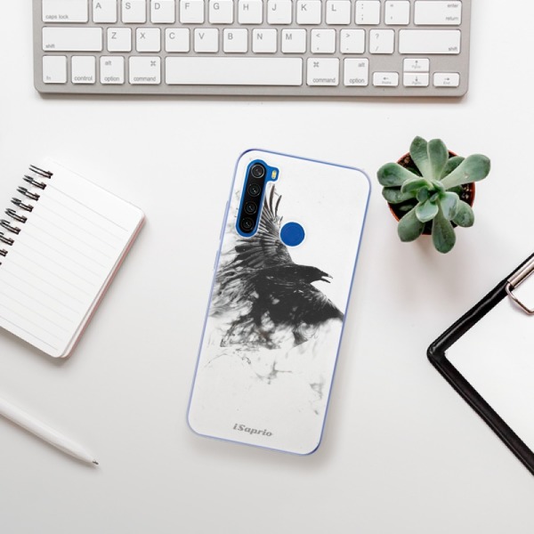 Silikonové pouzdro iSaprio - Xiaomi Redmi Note 8T - Dark Bird 01