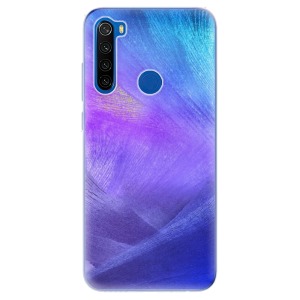 Silikonové pouzdro iSaprio - Xiaomi Redmi Note 8T - Purple Feathers