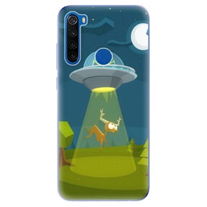 Silikonové pouzdro iSaprio - Xiaomi Redmi Note 8T - Alien 01