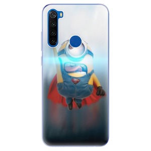 Silikonové pouzdro iSaprio - Xiaomi Redmi Note 8T - Mimons Superman 02