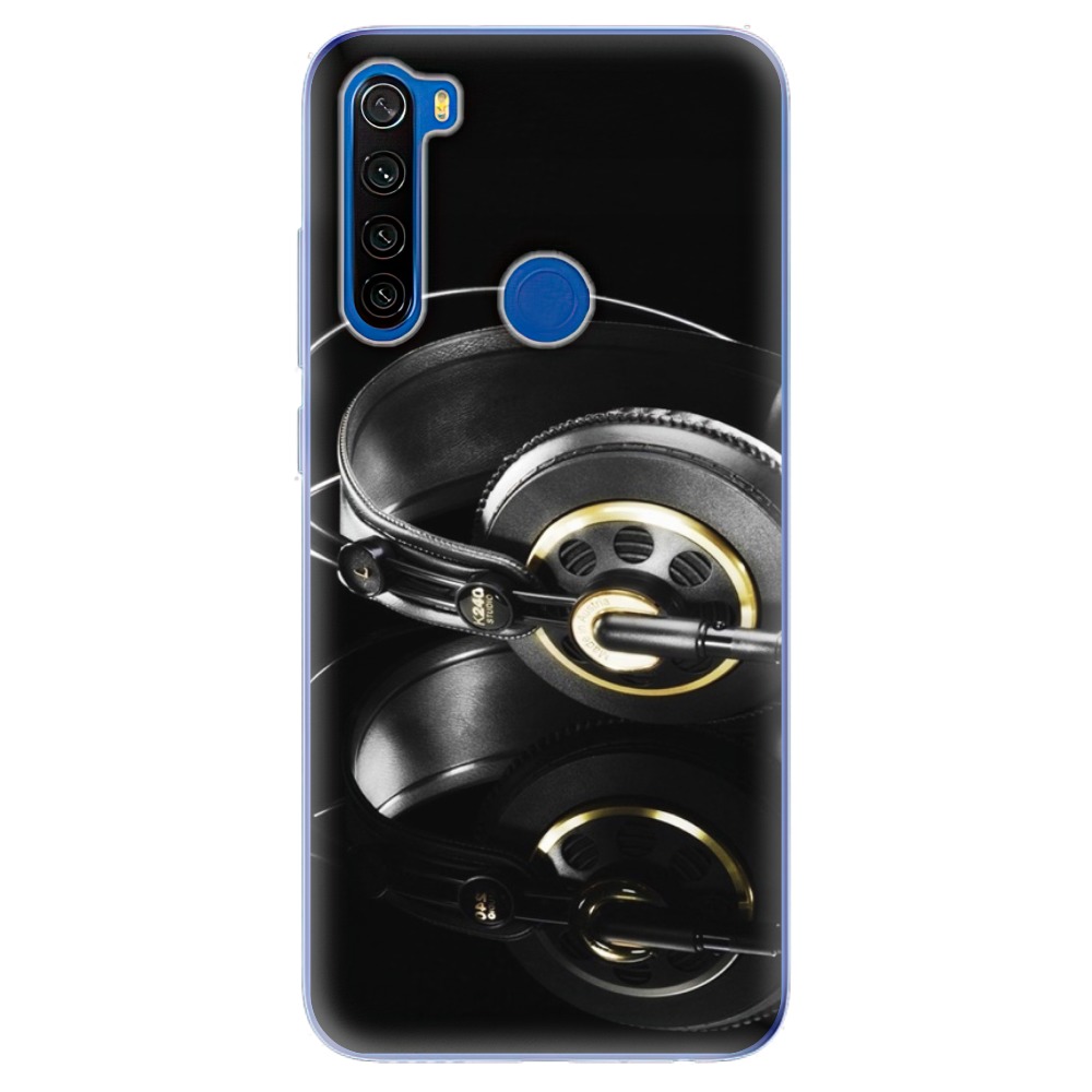 Odolné silikonové pouzdro iSaprio - Headphones 02 - Xiaomi Redmi Note 8T