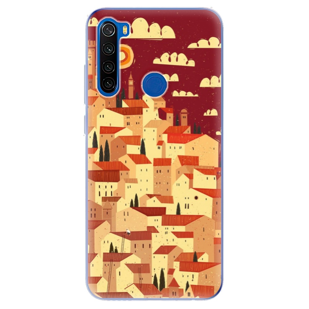 Odolné silikonové pouzdro iSaprio - Mountain City - Xiaomi Redmi Note 8T