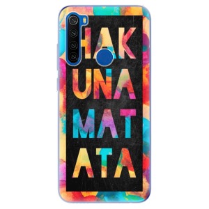 Silikonové pouzdro iSaprio - Xiaomi Redmi Note 8T - Hakuna Matata 01