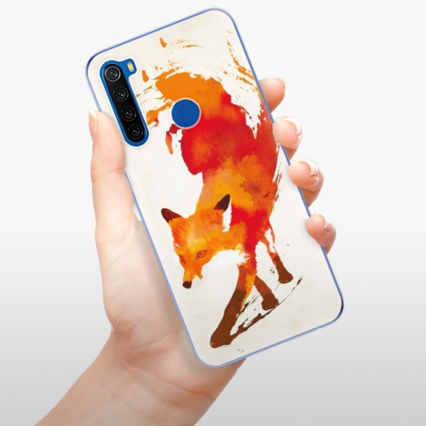 Silikonové pouzdro iSaprio - Xiaomi Redmi Note 8T - Fast Fox
