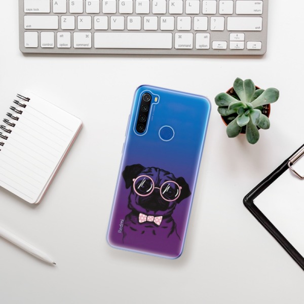 Silikonové pouzdro iSaprio - Xiaomi Redmi Note 8T - The Pug