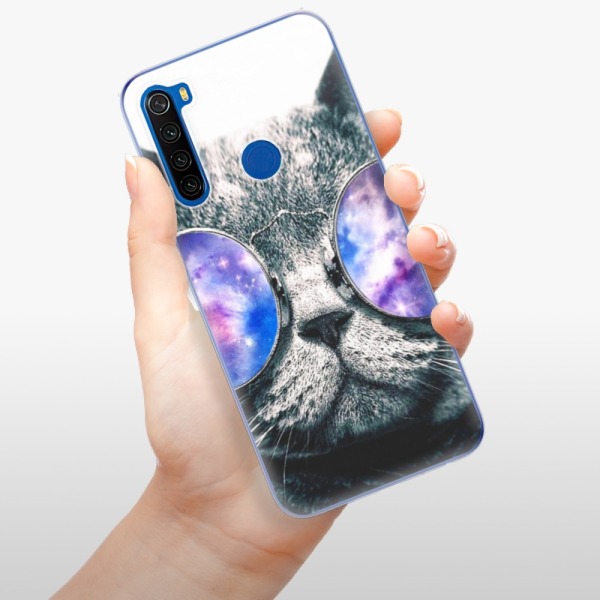 Silikonové pouzdro iSaprio - Xiaomi Redmi Note 8T - Galaxy Cat