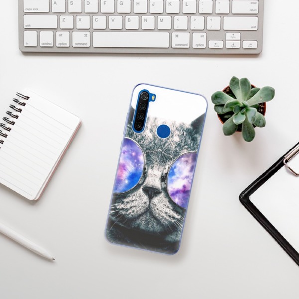 Silikonové pouzdro iSaprio - Xiaomi Redmi Note 8T - Galaxy Cat