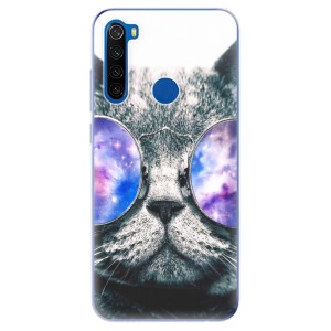 Silikonové pouzdro iSaprio - Xiaomi Redmi Note 8T - Galaxy Cat