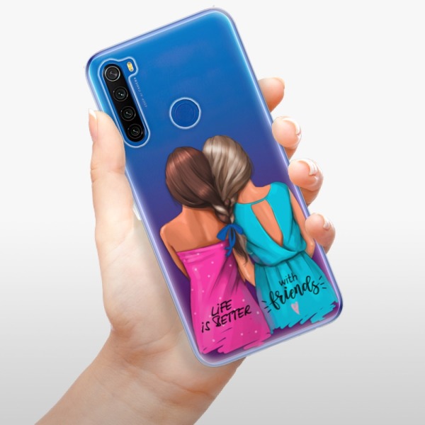 Silikonové pouzdro iSaprio - Xiaomi Redmi Note 8T - Best Friends