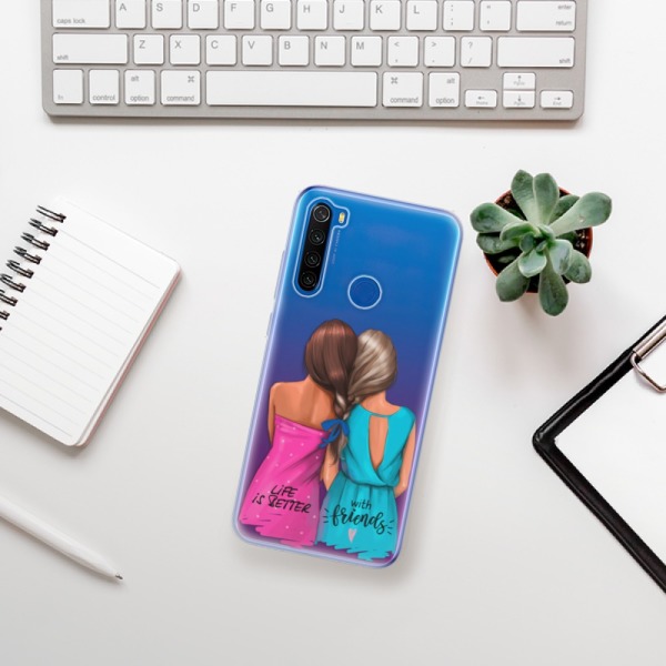Silikonové pouzdro iSaprio - Xiaomi Redmi Note 8T - Best Friends