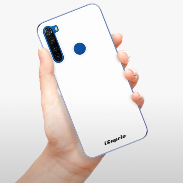 Silikonové pouzdro iSaprio - Xiaomi Redmi Note 8T - 4Pure bílý