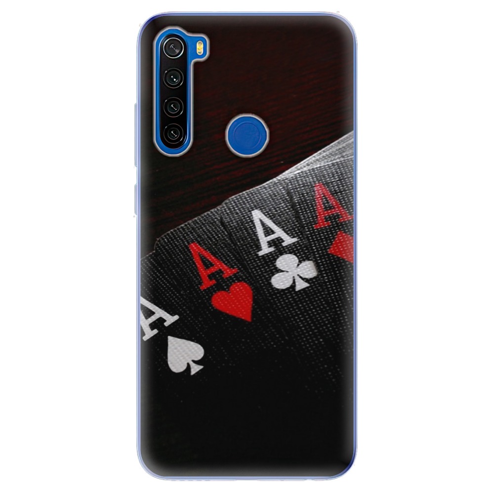 Odolné silikonové pouzdro iSaprio - Poker na mobil Xiaomi Redmi Note 8T (Odolný silikonový kryt, obal, pouzdro iSaprio - Poker na mobilní telefon Xiaomi Redmi Note 8T)