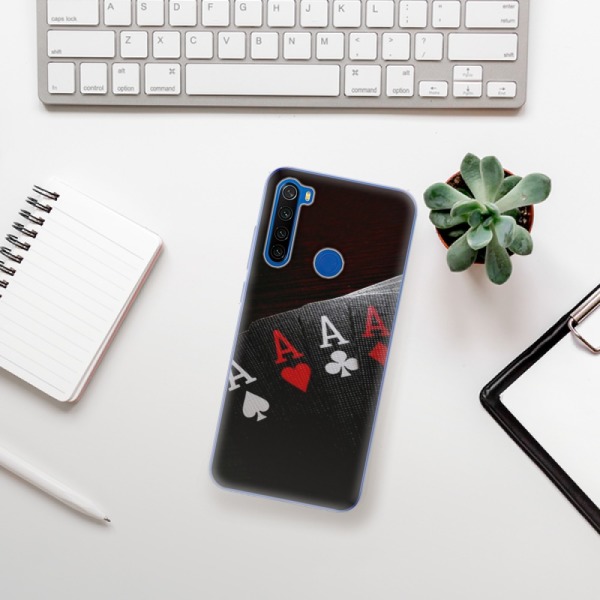 Silikonové pouzdro iSaprio - Xiaomi Redmi Note 8T - Poker