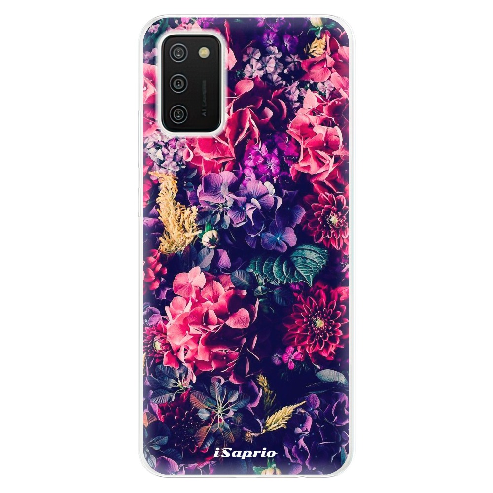 Odolné silikonové pouzdro iSaprio - Flowers 10 na mobil Samsung Galaxy A02s (Odolný silikonový kryt, obal, pouzdro iSaprio - Flowers 10 na mobilní telefon Samsung Galaxy A02s)