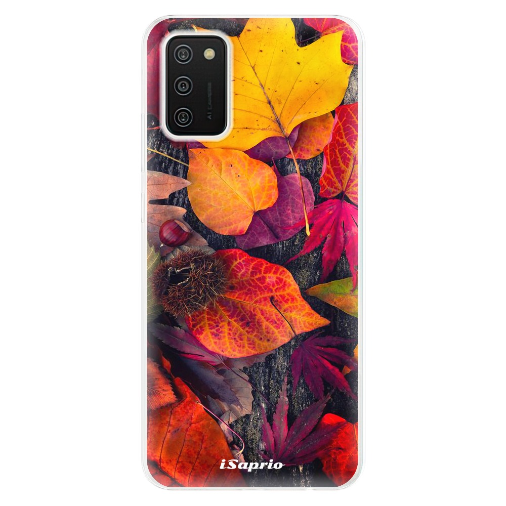 Odolné silikonové pouzdro iSaprio - Autumn Leaves 03 - Samsung Galaxy A02s