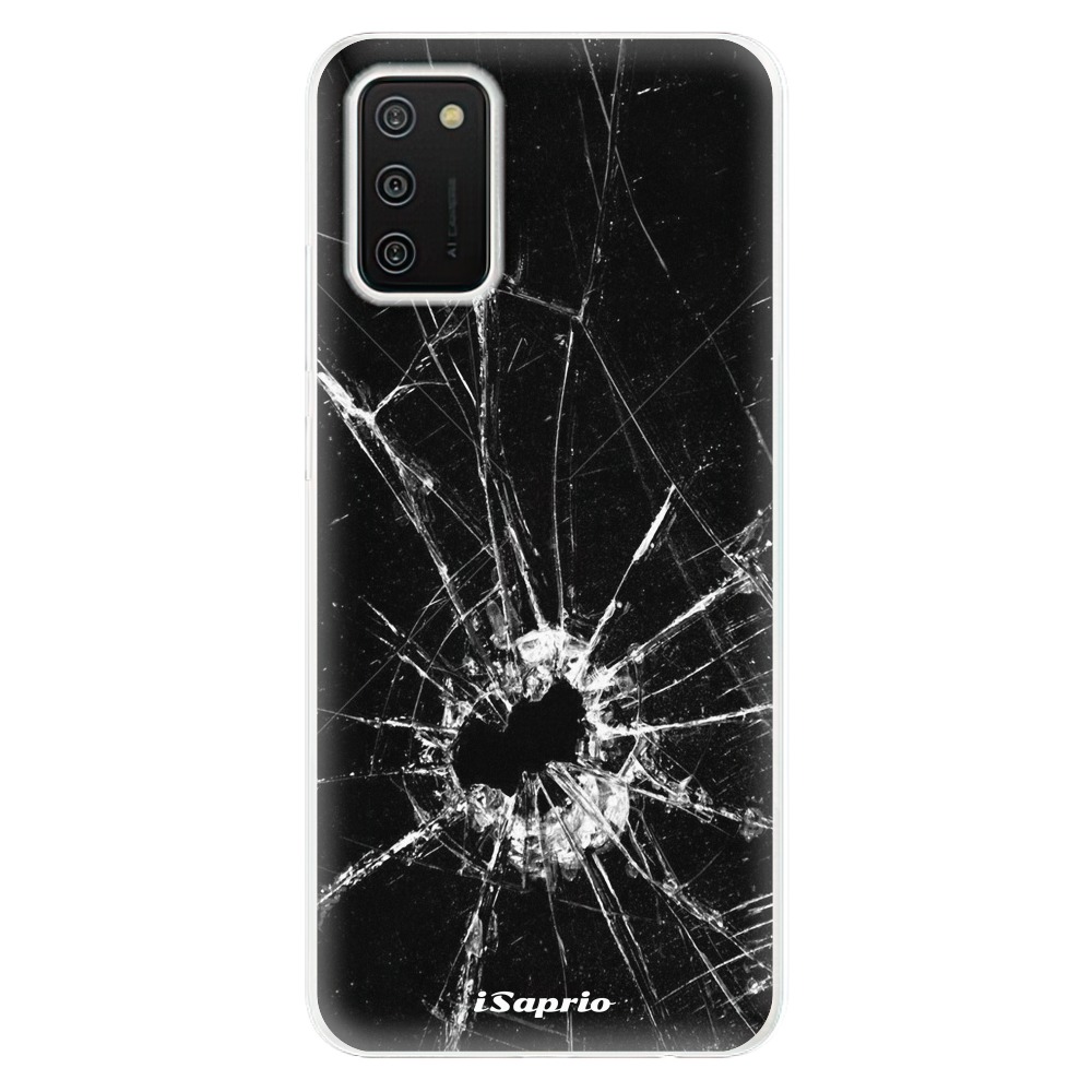 Odolné silikonové pouzdro iSaprio - Broken Glass 10 - Samsung Galaxy A02s
