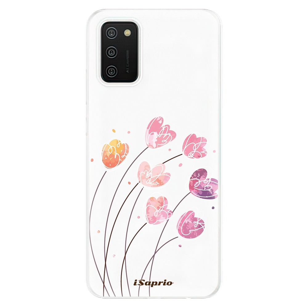 Odolné silikonové pouzdro iSaprio - Flowers 14 - Samsung Galaxy A02s