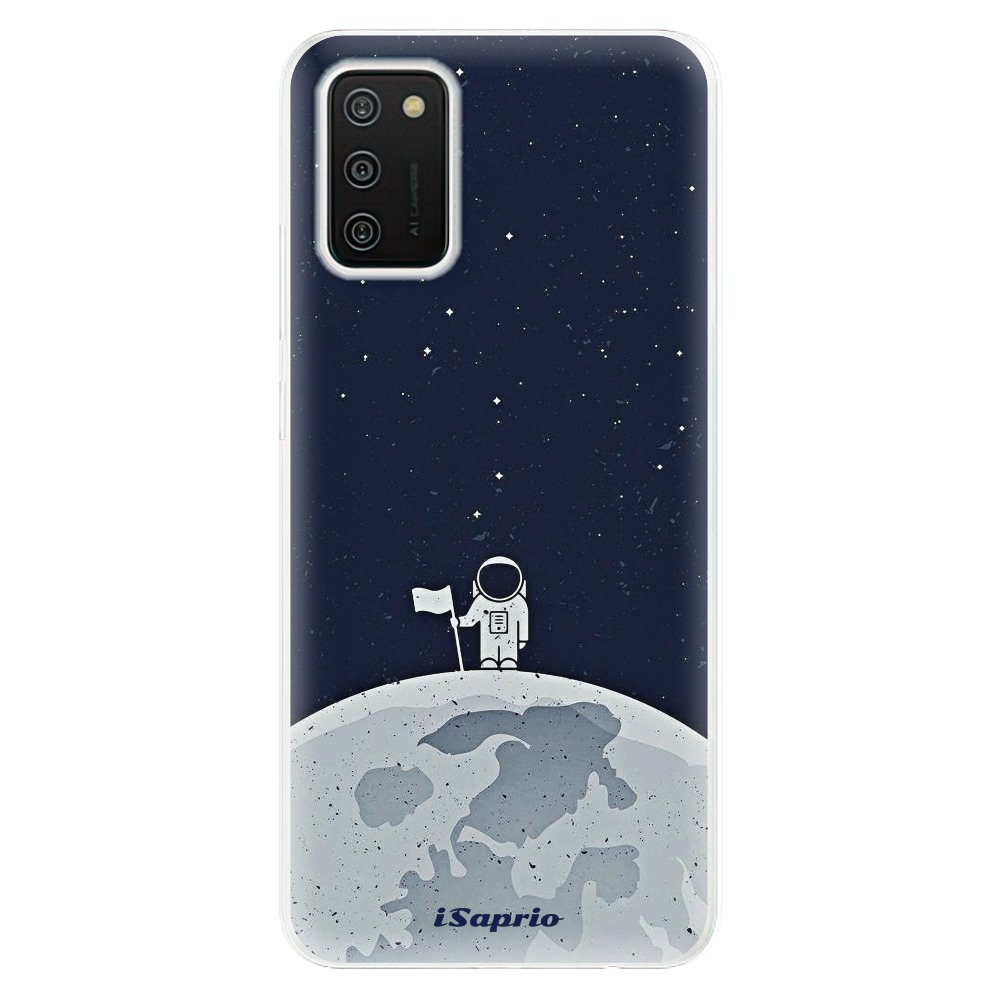 Odolné silikonové pouzdro iSaprio - On The Moon 10 - Samsung Galaxy A02s