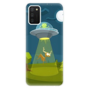 Odolné silikonové pouzdro iSaprio - Alien 01 na mobil Samsung Galaxy A02s