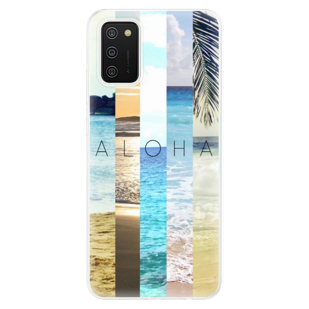 Odolné silikonové pouzdro iSaprio - Aloha 02 na mobil Samsung Galaxy A02s (Odolný silikonový kryt, obal, pouzdro iSaprio - Aloha 02 na mobilní telefon Samsung Galaxy A02s)