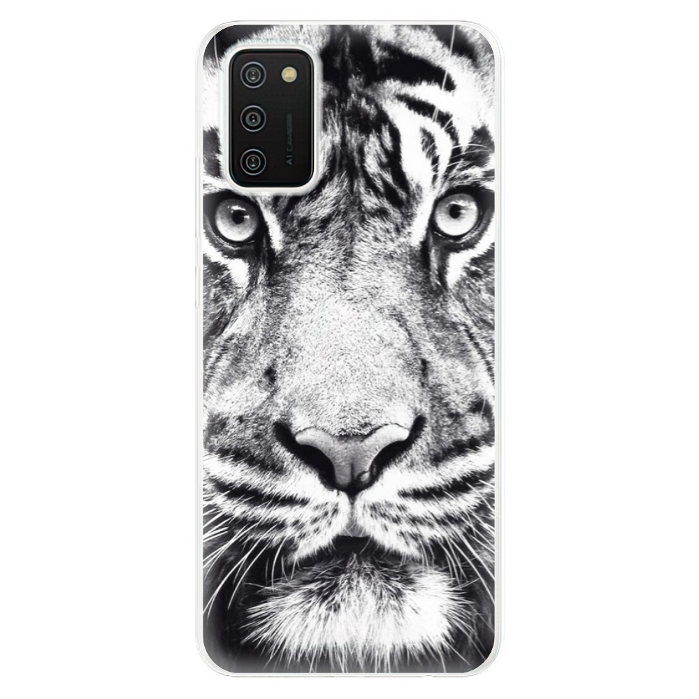 Odolné silikonové pouzdro iSaprio - Tiger Face - Samsung Galaxy A02s