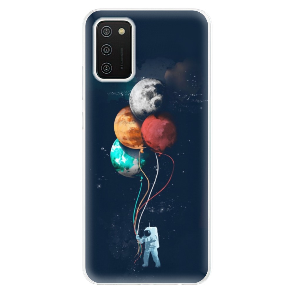 Odolné silikonové pouzdro iSaprio - Balloons 02 - Samsung Galaxy A02s